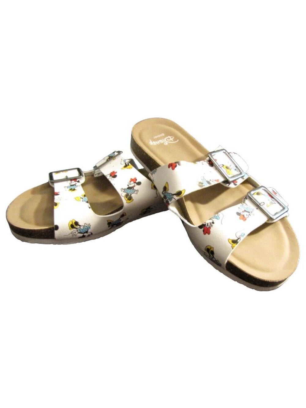 Torrid Disney 9 WW Minnie Mouse Sandals Slides Adjustable